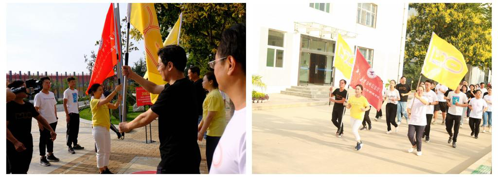 明德學(xué)院舉行慶祝中華人民共和國(guó)成立70周年暨學(xué)院20周年院慶,倒計(jì)時(shí)50天院史院情主題教育接力跑活動(dòng)